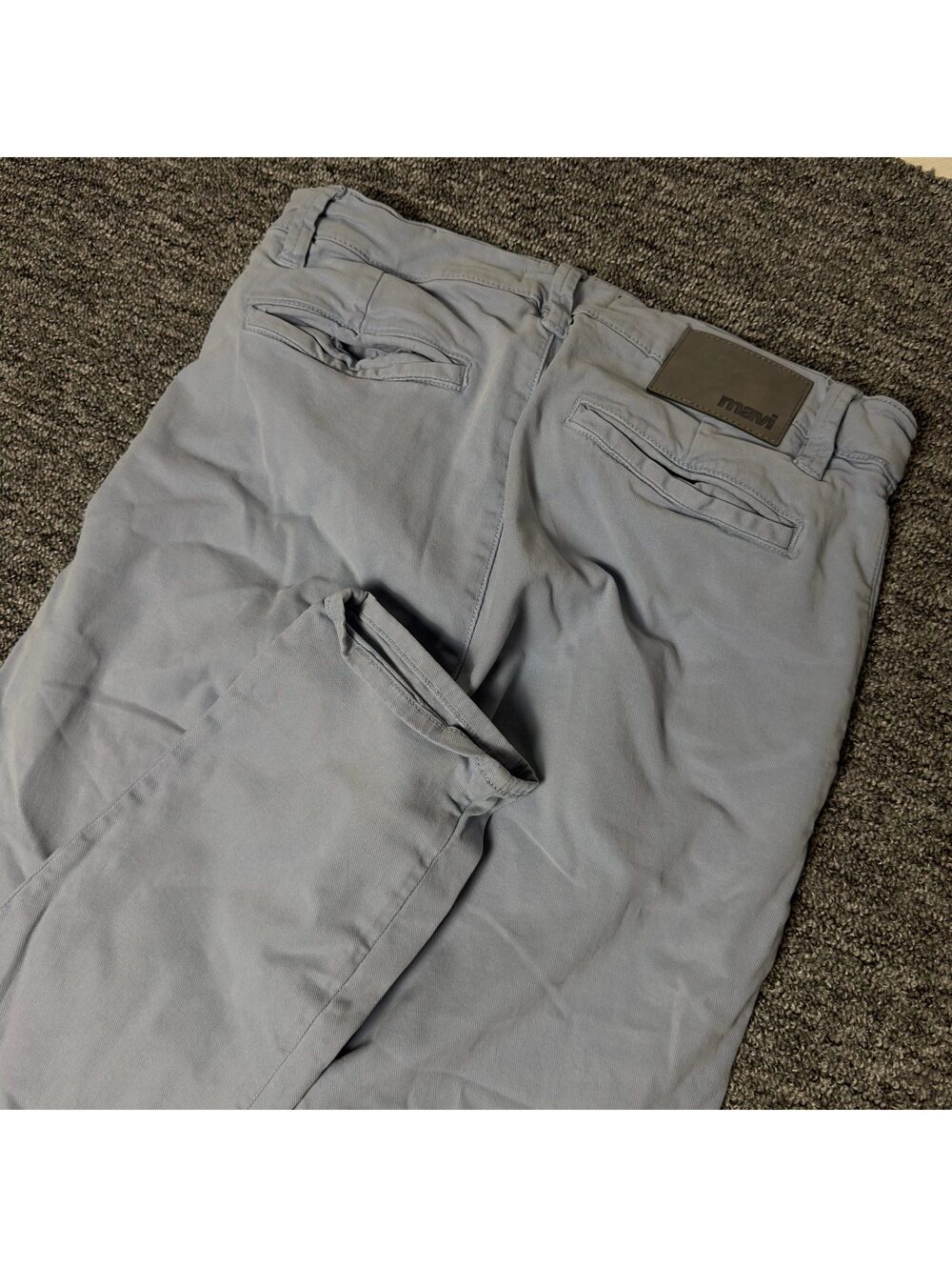Mavi Milton Chino Pants Mens 31x32 Light Blue Tencel Casual
